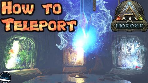 Placing the pad too close to cliff walls also seems to stump it. . How to teleport in ark